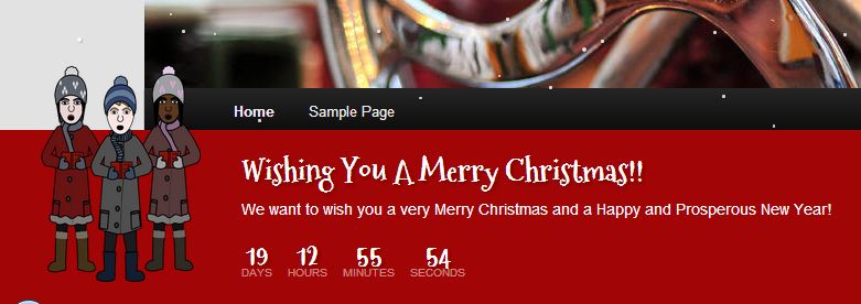 WordPress-Holiday-Message-Christmas-Plugin