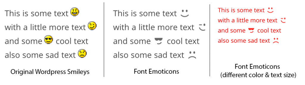 font-emoticons