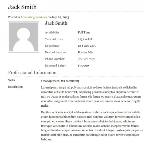 templaticjobboard-single-resume