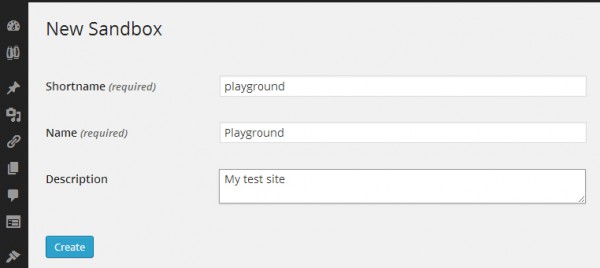create-sandbox