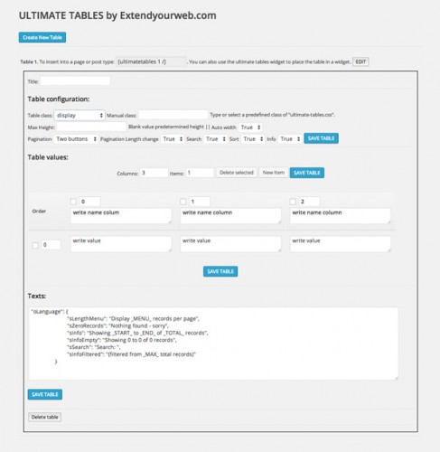 ultimate-tables-configuration