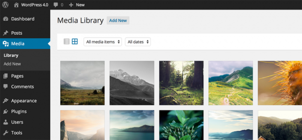 wordpress-media-library