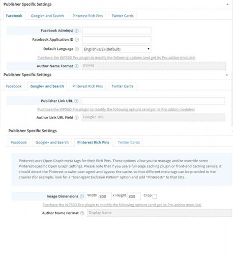 WPSSO-publisher-settings