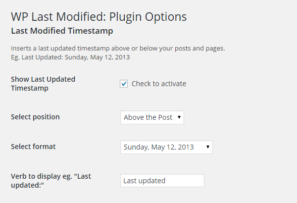 WP-Last-Modified-Settings