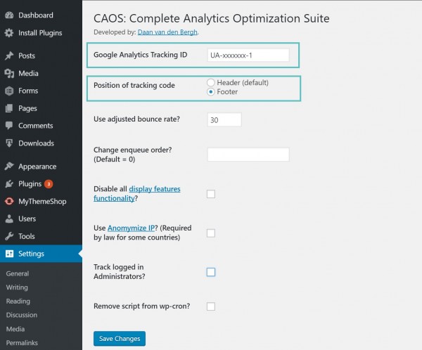 local-analytics-settings