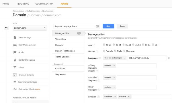 language-spam-advanced-segment